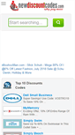Mobile Screenshot of newdiscountcodes.com